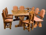 Деревянный столовый гарнитур
